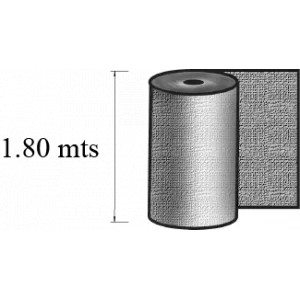 TELA MOSQUITERO FIBRA VIDRIO 1.80 mt GRIS