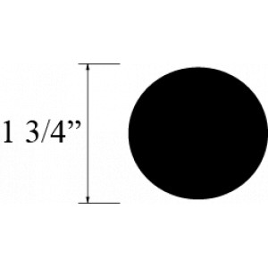VARILLA REDONDA LATON 1 3/4 plg