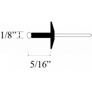 REMACHE AM-43 1/8 X 5/16 plg BRONCE