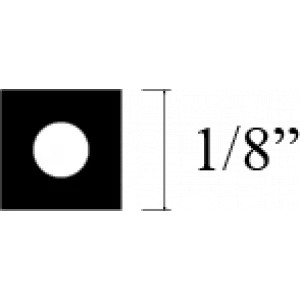 TUERCAS CUADRADAS DE LATON DE 1/8 plg