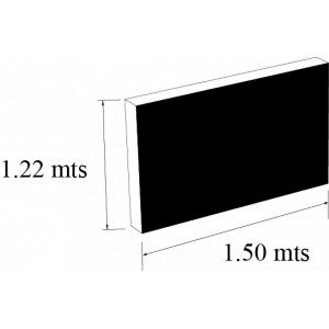 LINER PANEL GLASLINER LISO 1.22 mt X1.5 mm