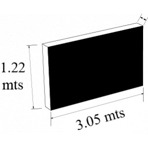 LAMINA ANTIDERRAPANTE ALUM cal 18 4 X10 pies