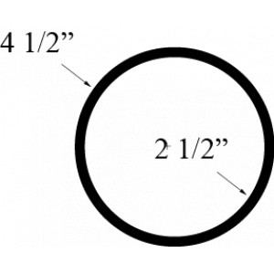 BUJE 4 1/2 X2 1/2 plg NYLON S/L X/L