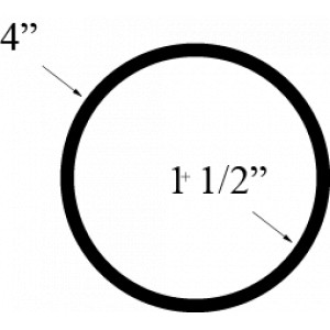 BUJE 4 X1 1/2 plg NYLON 6/6 M